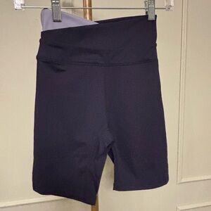 Halara High-Waist Bike Shorts Two-Tone XS NWT MSRP $42